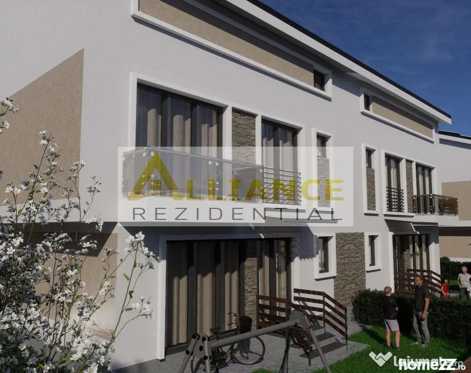 Popesti Leordeni-Duplex 5 camere - 4 bai-Terasa + Curte-2...