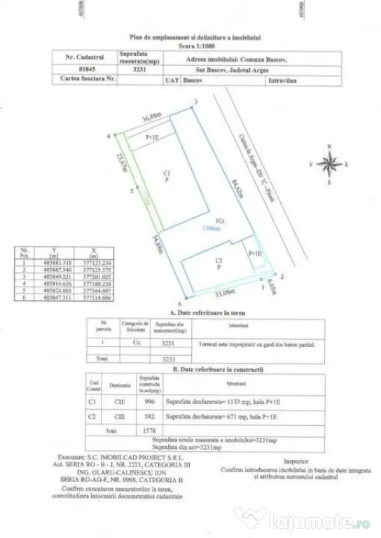 0% Comision-Inchiriere Hala noua zona Bascov la DN 7C