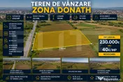 Teren 5.760 mp | Donath | Front 32,5 ml | Viitor intravilan 