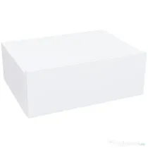 HOMCOM Noptier Suspendat Modern cu Sertar, din Lemn, 40x30x15 cm, Alb