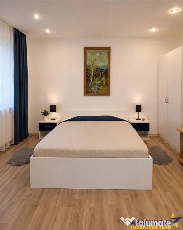 Garsoniera la casa, mobilata, 38mp, pivnita, pod mansardabil