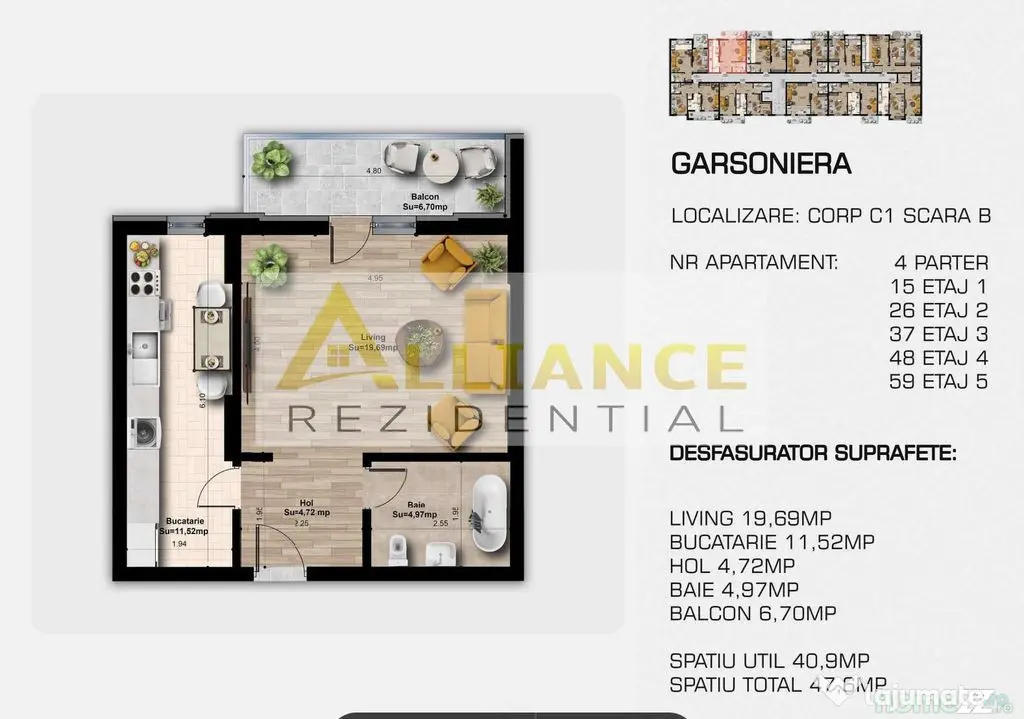 3 camere 2 bai - Complex rezidential modern - acces rapid...