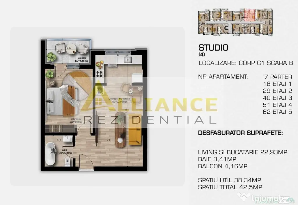 3 camere 2 bai - Complex rezidential modern - acces rapid...