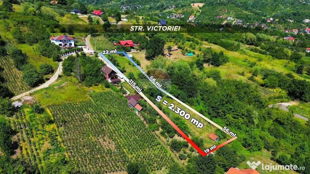 Teren extravilan 2300mp | Baia Mare | Valea Borcutului