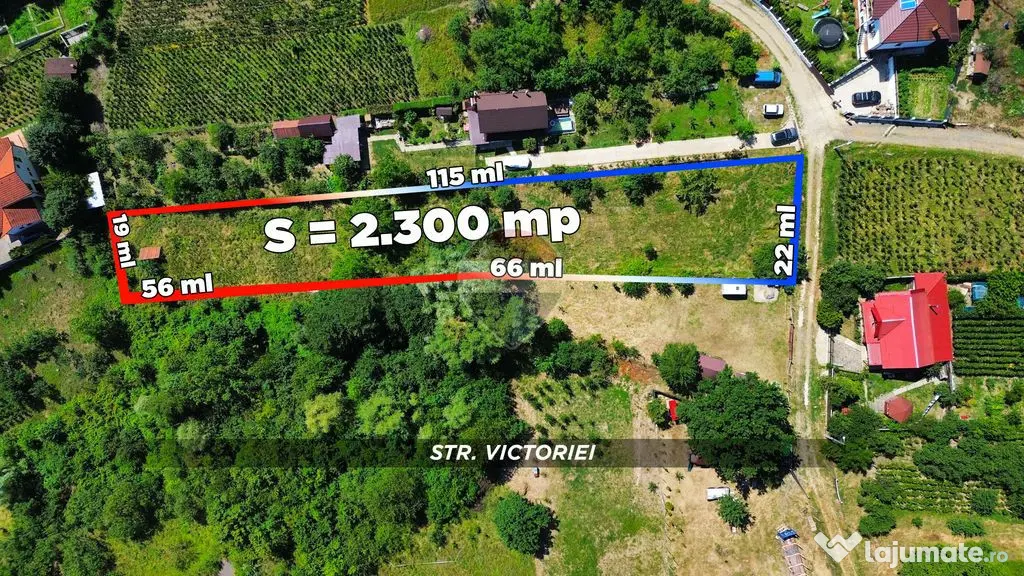 Teren extravilan 2300mp | Baia Mare | Valea Borcutului