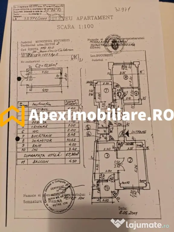 Apartament 3 camere de inchiriat Universitate București | A