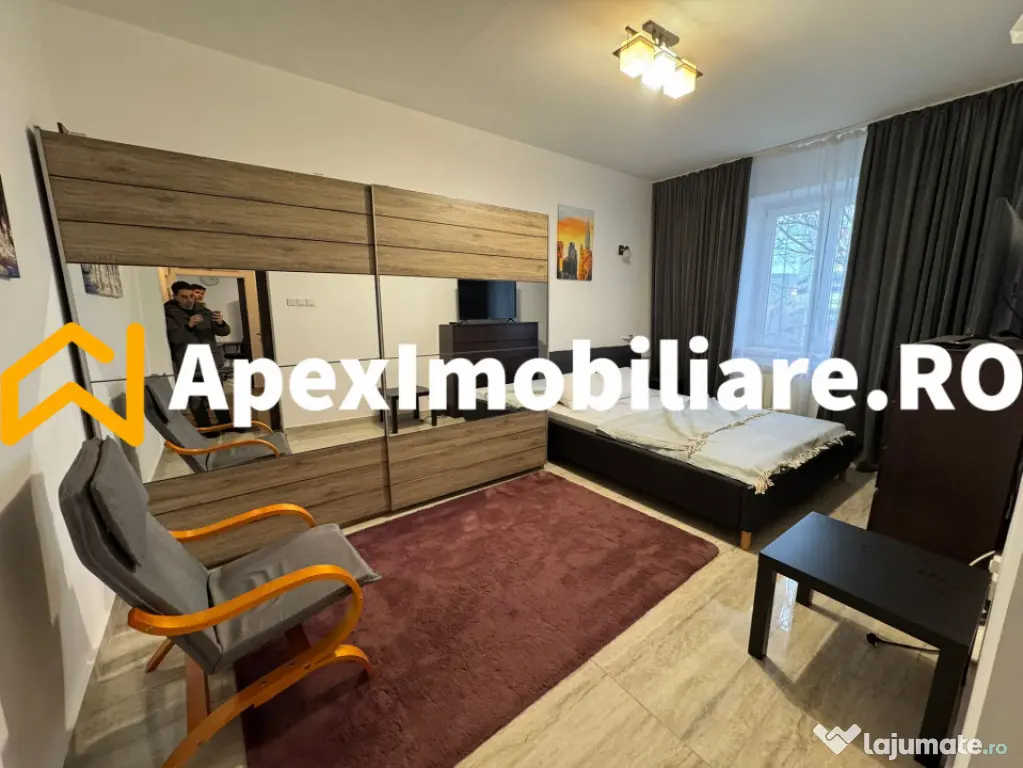 Garsoniera de inchiriat Barbu Vacarescu București | ApexImo