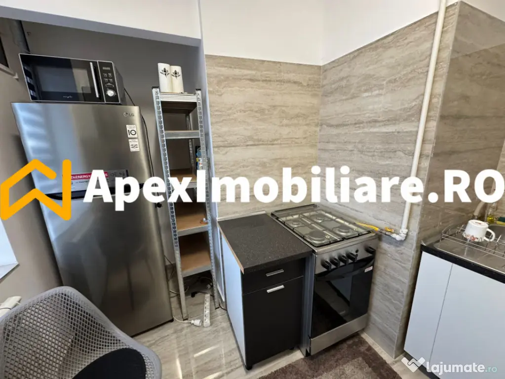Garsoniera de inchiriat Barbu Vacarescu București | ApexImo