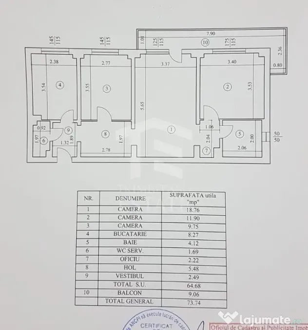 3 camere | Modern | Parcare | Gorjului