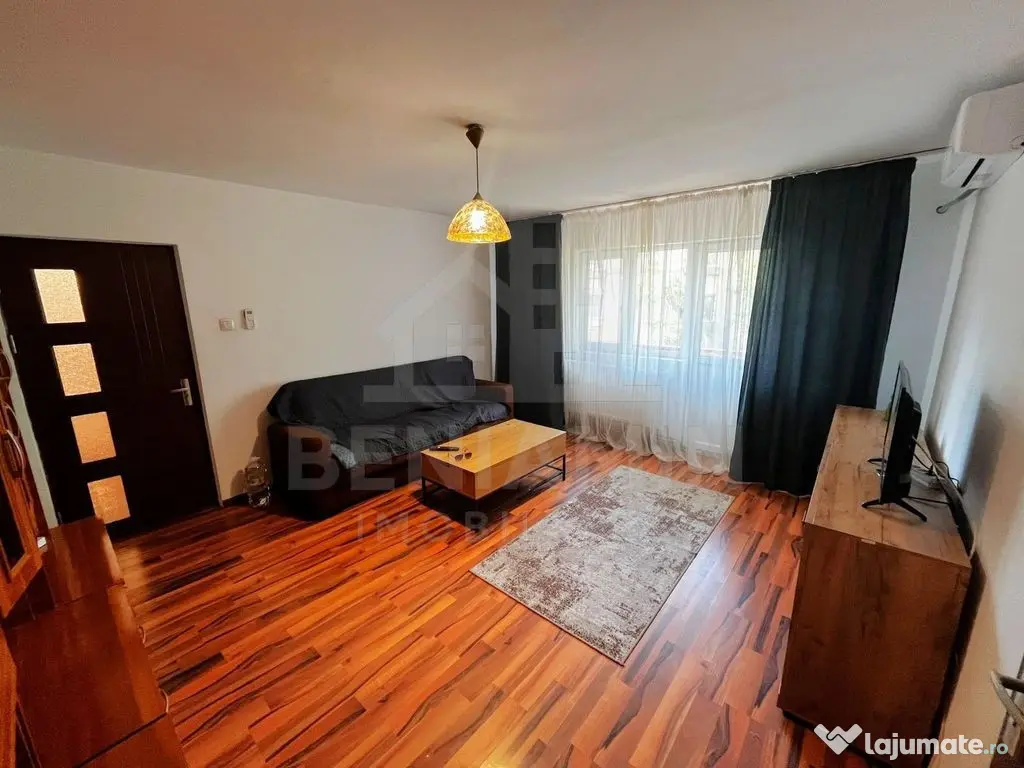 3 Camere-Etaj 2-Mobilat-Utilat-65mp-Centrala Termica-Braz...