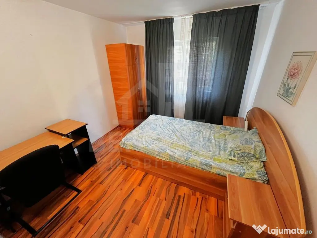 3 Camere-Etaj 2-Mobilat-Utilat-65mp-Centrala Termica-Braz...