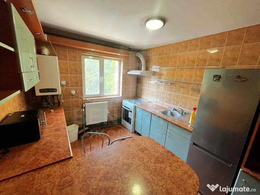 3 Camere-Etaj 2-Mobilat-Utilat-65mp-Centrala Termica-Braz...