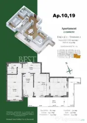 2 camere – Ideal pentru cupluri sau început de familie -C