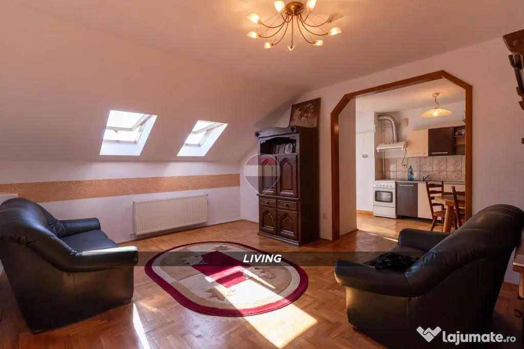 Apartament cu 5 dormitoare, pe doua niveluri | Zona centrala