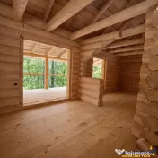3.000mp de incantare montana cu cabana din lemn masiv, Zarne 