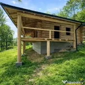 3.000mp de incantare montana cu cabana din lemn masiv, Zarne 