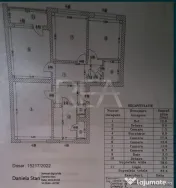 4 camere decomandat, 78 mp, etaj 1/4, boxă 10 mp – proiec