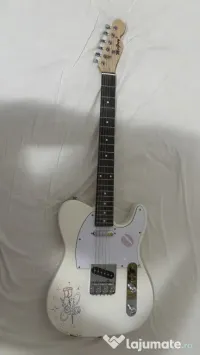 Vând Set Chitară Electrică McGrey Rockit TL (Antique White) + Amplificator
