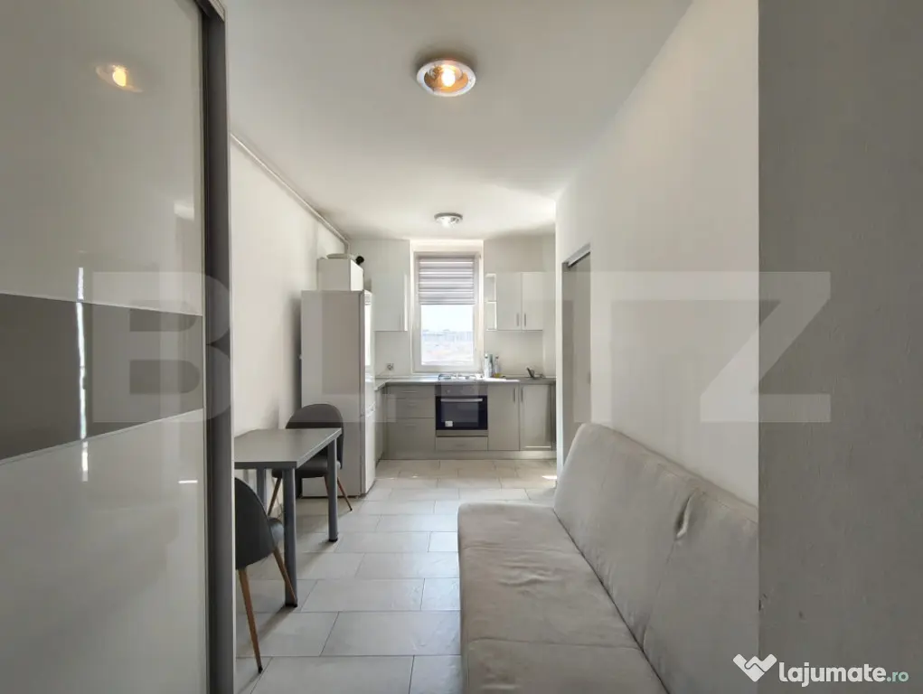 Apartament 1 camera, Ared, balcon 6 mp, etaj 4 cu lift