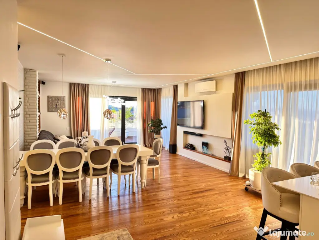 Penthouse lux 2 nivele 7 camere 180 mp | 3 terase 250 mp | z