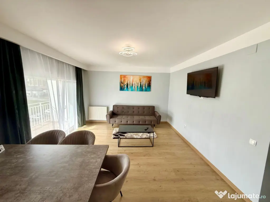 Apartament 2 camere 50 mp + parcare zona Porii , Floresti