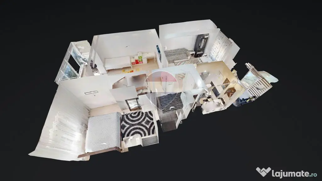 3 camere | Centrul Civic – zona Gării | Parcare privat...