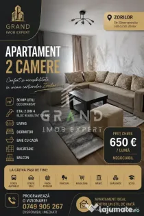 Apartament | 2 Camere | 50 MP | Etaj 2 | Zorilor/Observatoru