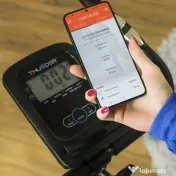 Bicicleta Fitness Magnetica 8 Niveluri de Rezistenta cu Volanta 