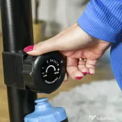 Bicicleta Fitness Magnetica 8 Niveluri de Rezistenta cu Volanta 