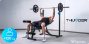Banca Fitness Multifunctionala Croul NOUA la Cutie - Sarcina 240kg 