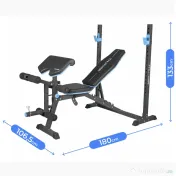 Banca Fitness Multifunctionala Croul NOUA la Cutie - Sarcina 240kg 