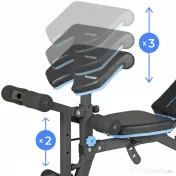 Banca Fitness Multifunctionala Croul NOUA la Cutie - Sarcina 240kg 