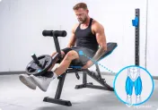 Banca Fitness Multifunctionala Croul NOUA la Cutie - Sarcina 240kg 