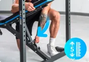 Banca Fitness Multifunctionala Croul NOUA la Cutie - Sarcina 240kg 