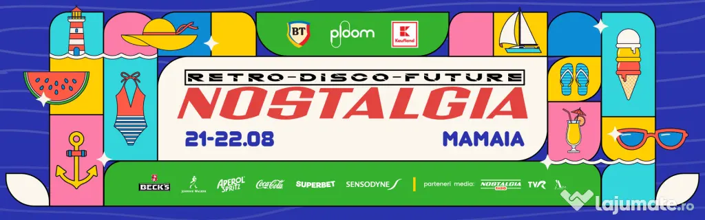 2 Bilete/Invitatii Nostalgia Mamaia 2026