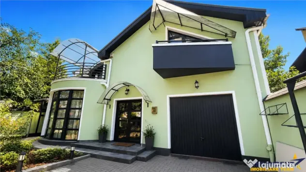 Vila individuala, arhitectura aparte, garaj, terasa, balcon