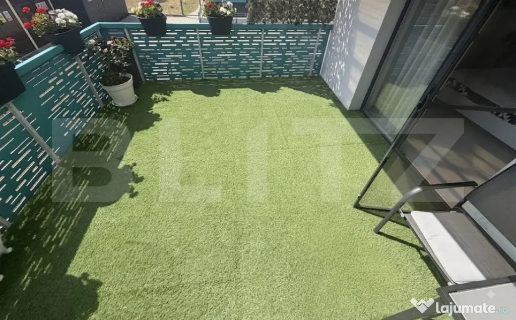Apartament 3 camere 61mp, terasa 21mp, parcare subterana