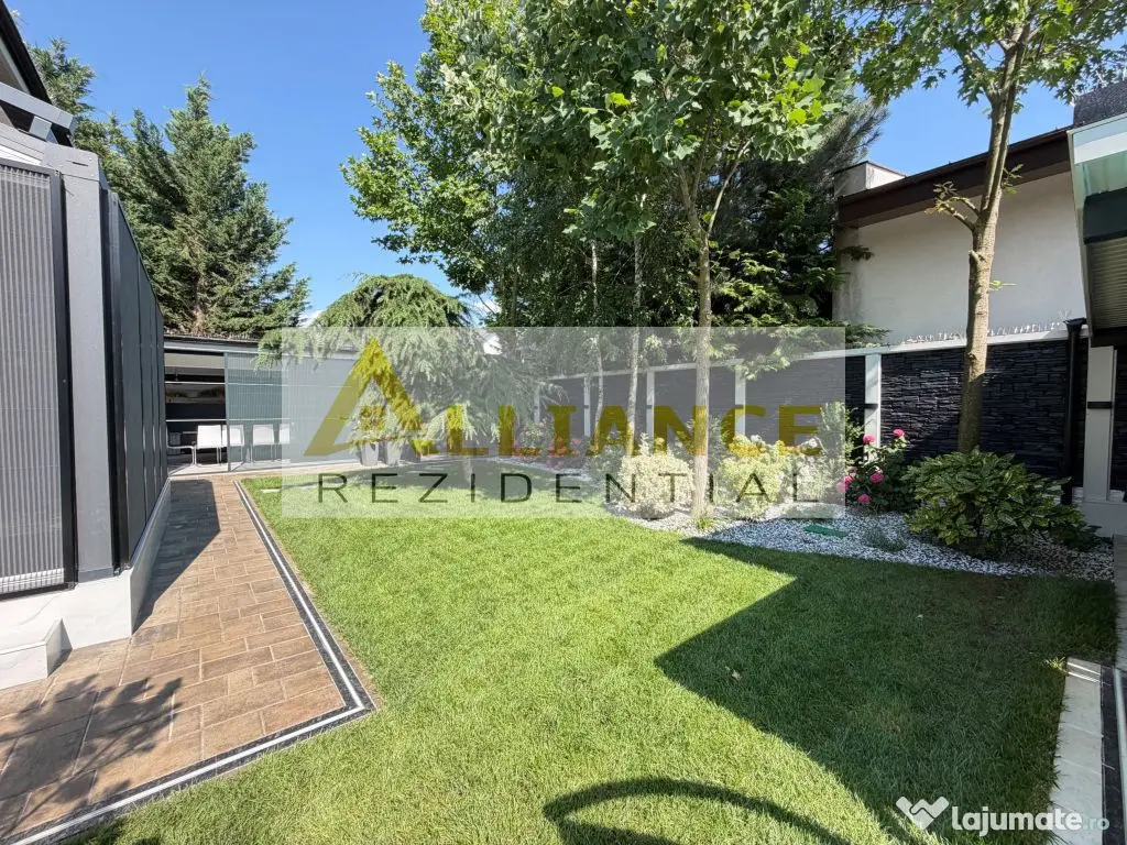 Casa P+1+M cu teren de 650 mp, piscina si curte complet a...
