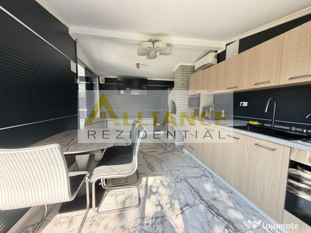 Casa P+1+M cu teren de 650 mp, piscina si curte complet a...