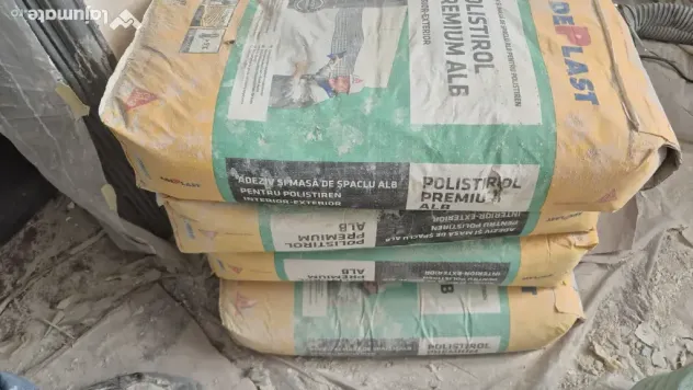 4 Saci Adeziv Polistiren expandat