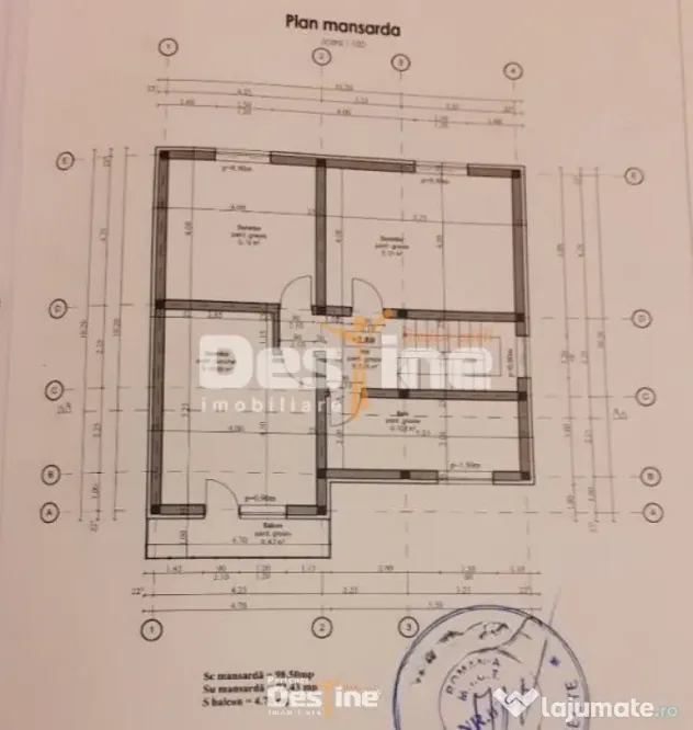 BARNOVA - Casă individuală P+M+POD, 145 mp + 789 mp teren - Barnova (Iasi)