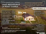 Casă individuală 3 camere 75 mp P+POD 570 mp teren