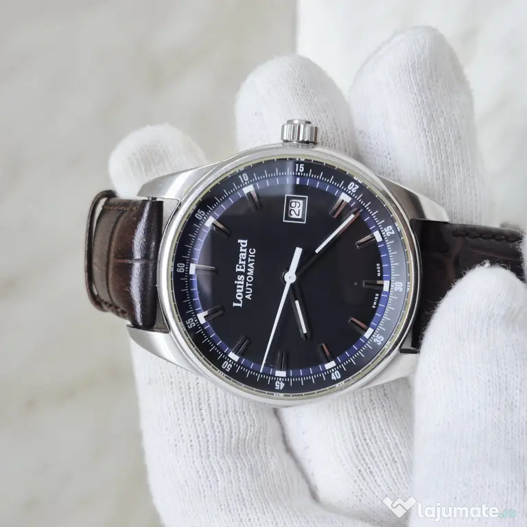 Ceas Louis Erard Heritage Sport Date ZEUS Amanet Militari