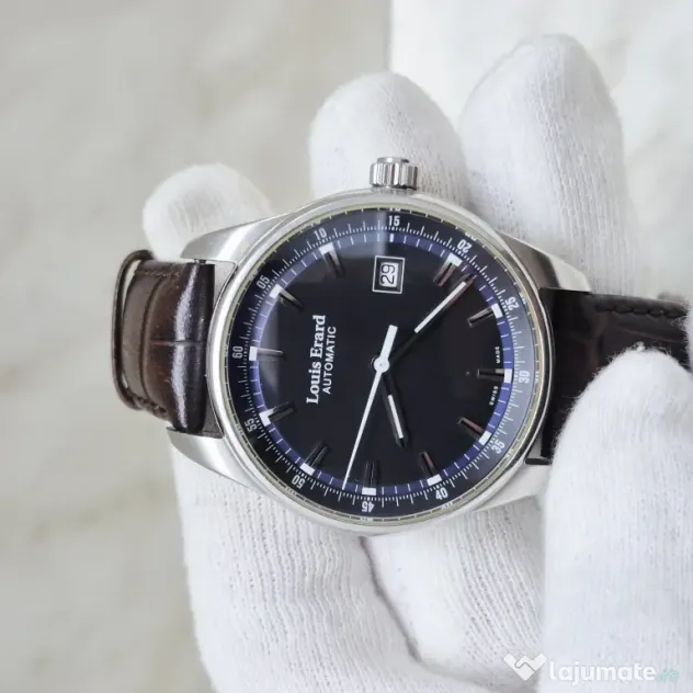 Ceas Louis Erard Heritage Sport Date ZEUS Amanet Militari