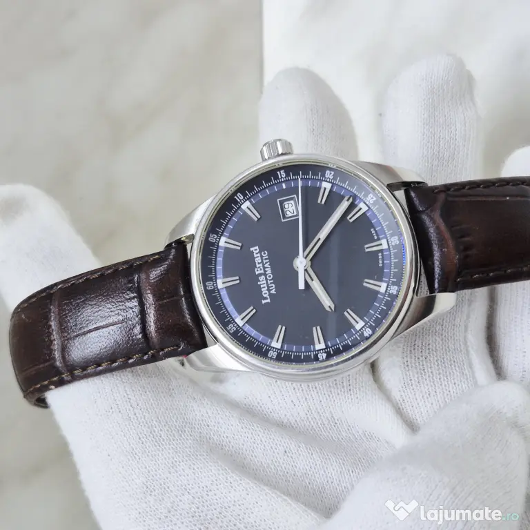 Ceas Louis Erard Heritage Sport Date ZEUS Amanet Militari