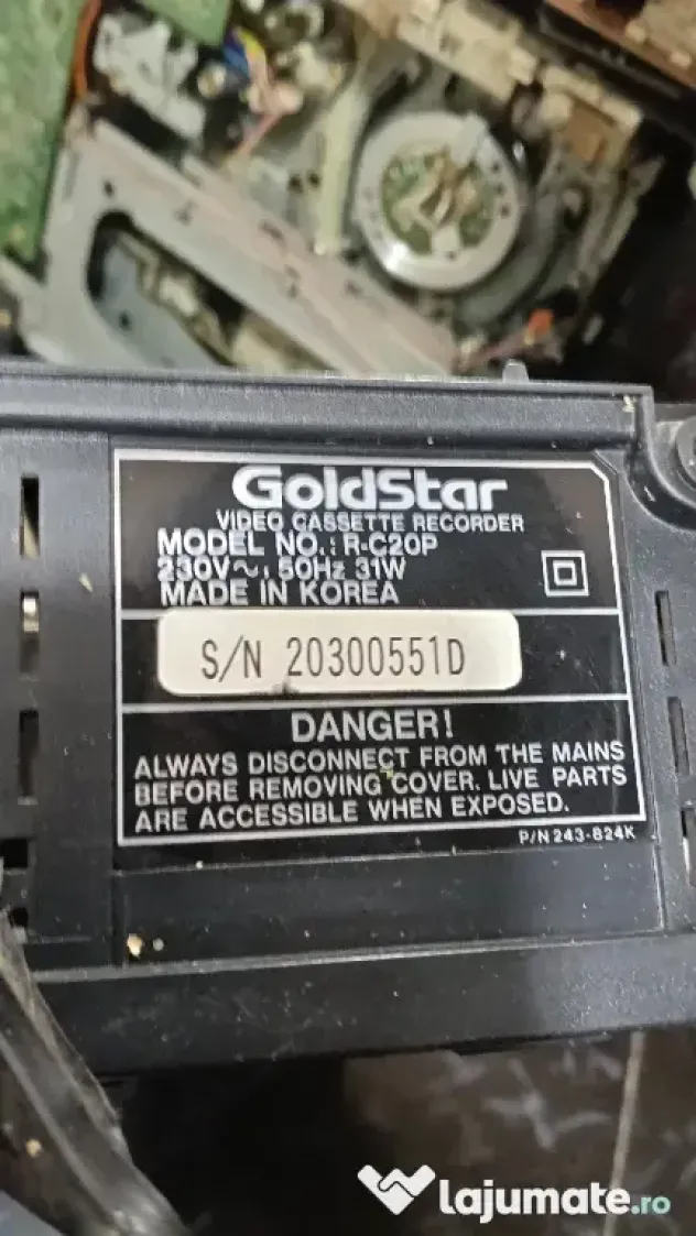VCR GoldStar defect