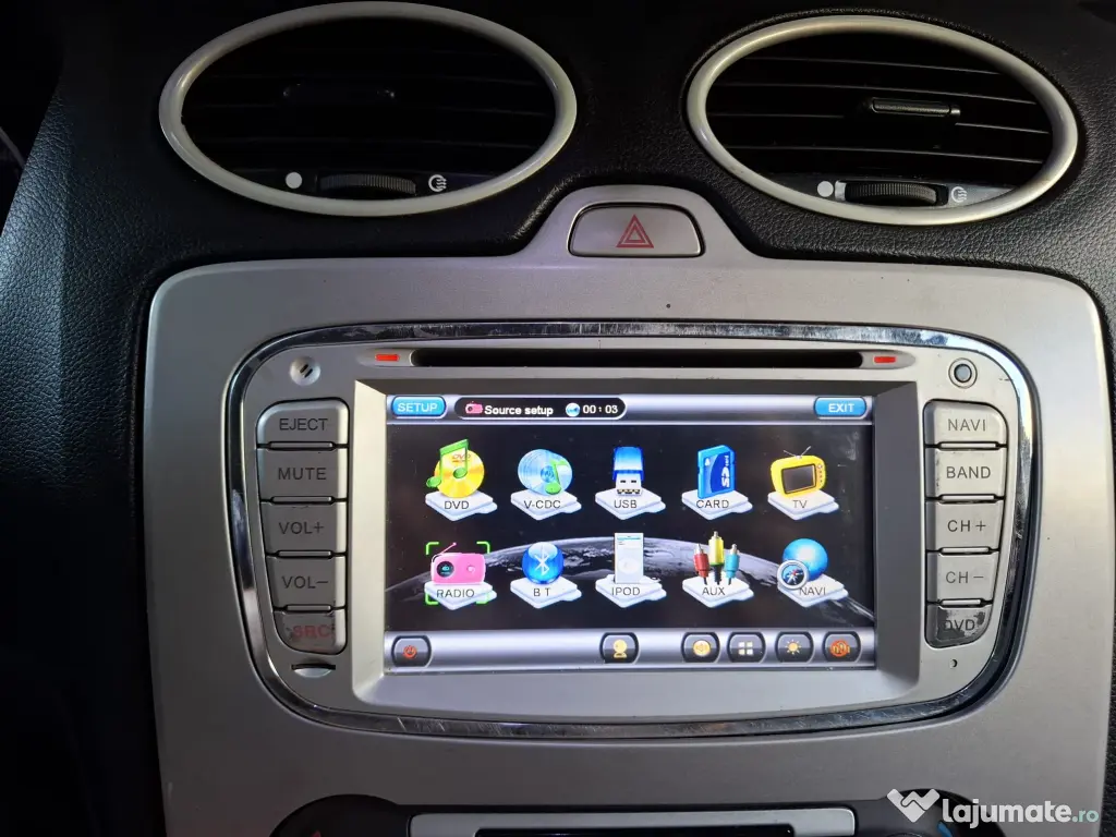 Vand navigatie ford focus 2