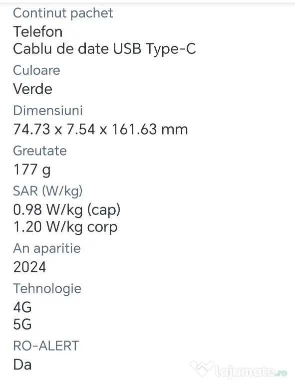 Oppo Reno 11 F dual sIM, 256Gb, 8GB RAM, 5G, Palm Green