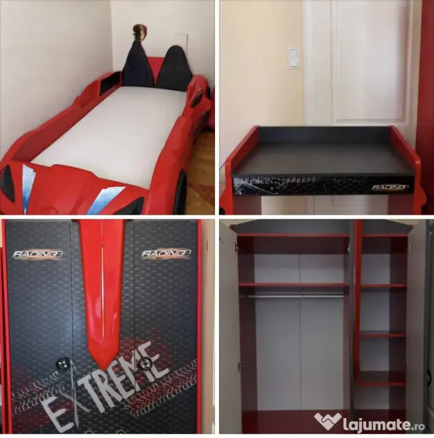 Set complet dormitor copii Rancing extreme