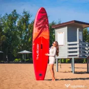 Placa Stand Up Paddle ISLE 320 cm + Scaun Caiac Noua, Sigilata Set Complet